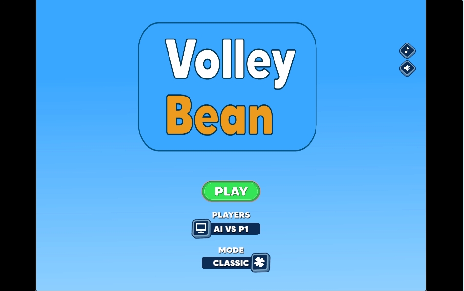 Volley Beans championship mode screenshot